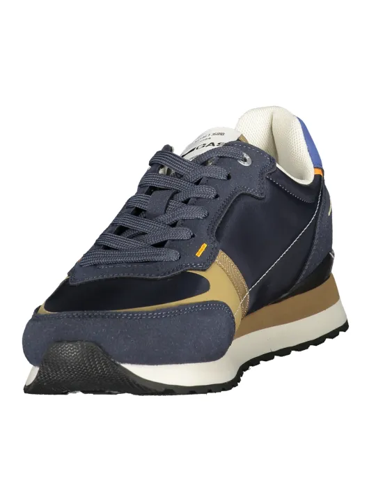 Gas Herren Sportschuh Blau mieten | Flex-Fashion Verleih