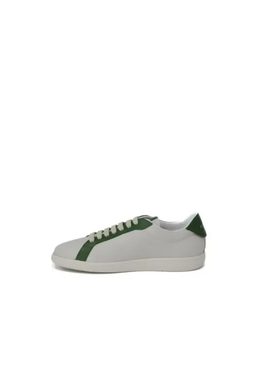 Weiße Furla Leder-Sneakers mit Streifen