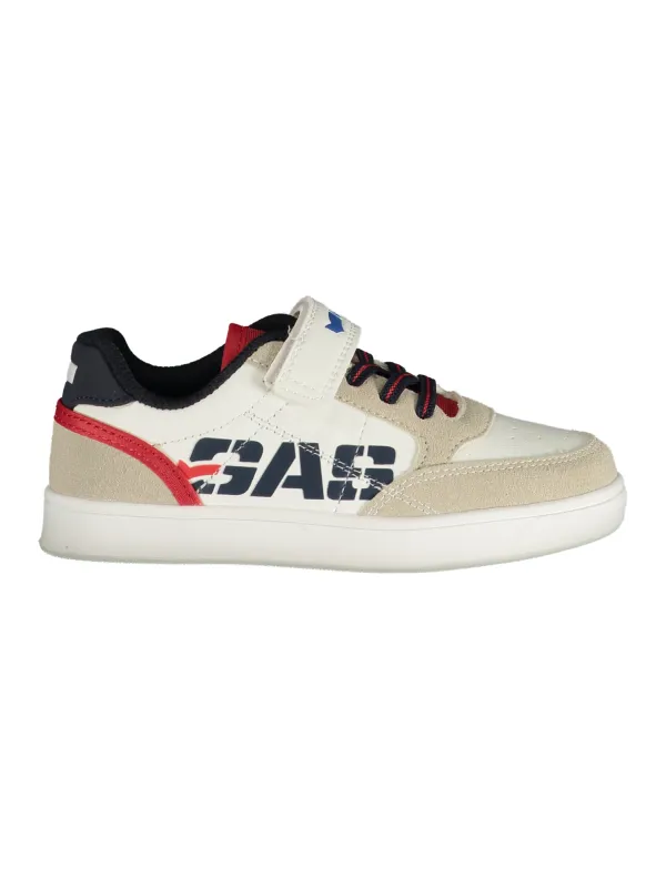 Weiße Gas Jungen Sneakers mieten | Flex-Fashion Verleih