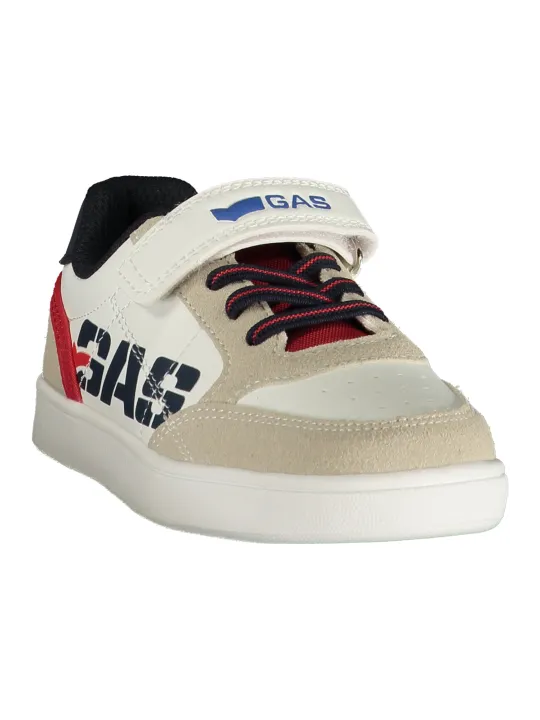 Weiße Gas Jungen Sneakers mieten | Flex-Fashion Verleih