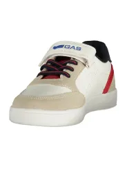 Weiße Gas Jungen Sneakers mieten | Flex-Fashion Verleih