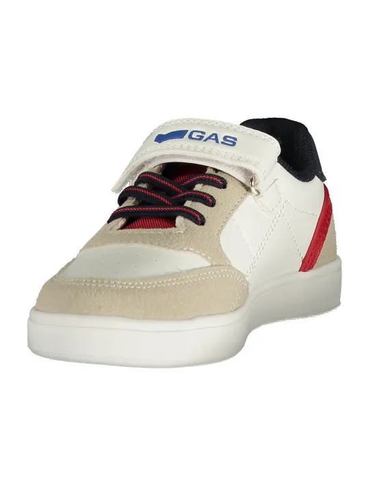 Weiße Gas Jungen Sneakers mieten | Flex-Fashion Verleih