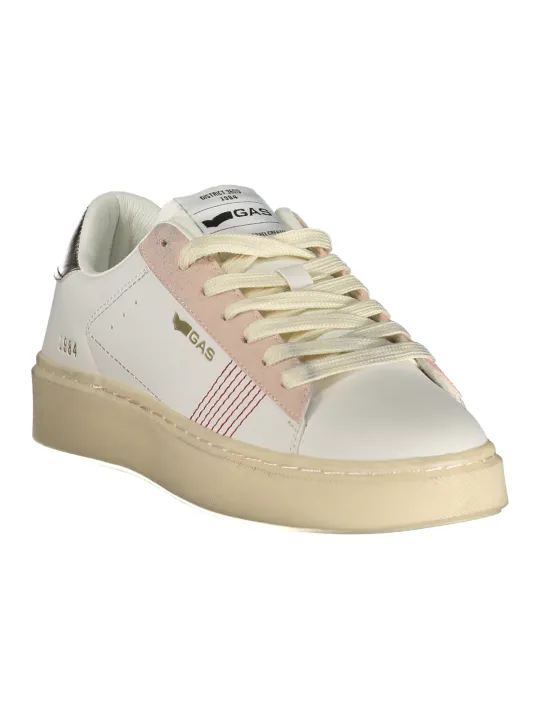 Weiße Damen-Sneakers mieten | Gas GAW614906 bei Flex-Fashion