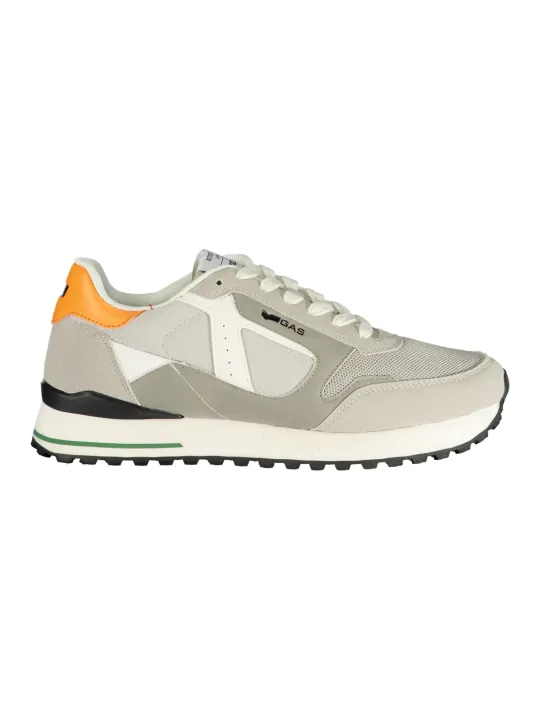 Grau Herren Sneakers mieten – Gas GAM613905 bei Flex-Fashion