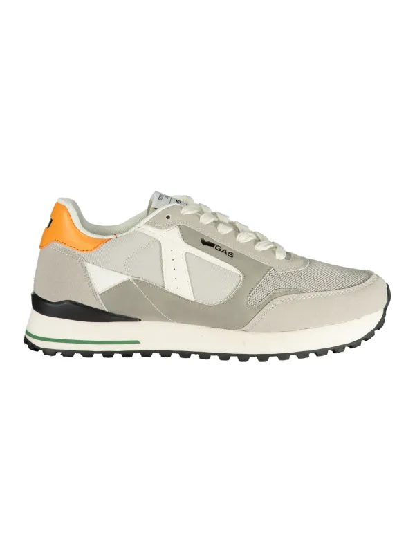 Grau Herren Sneakers mieten – Gas GAM613905 bei Flex-Fashion