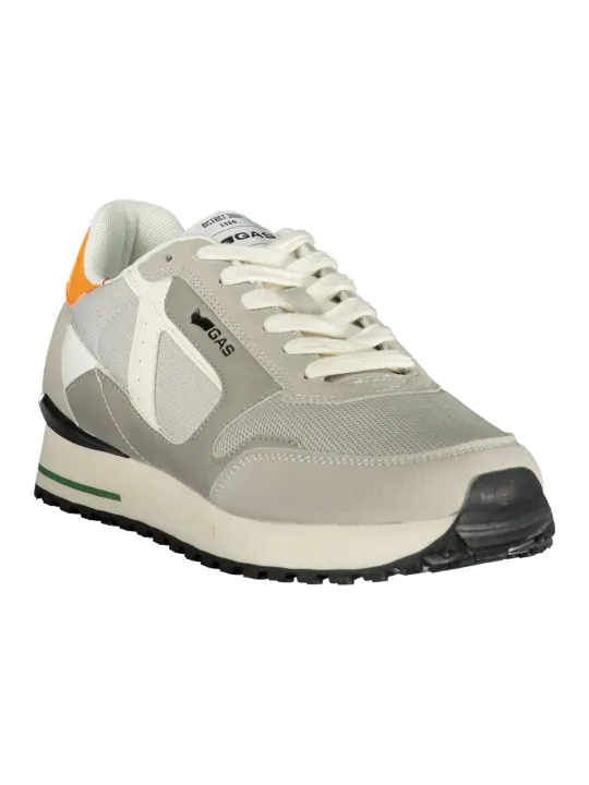 Grau Herren Sneakers mieten – Gas GAM613905 bei Flex-Fashion