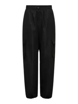 Schwarze Cargohose mit Taschen