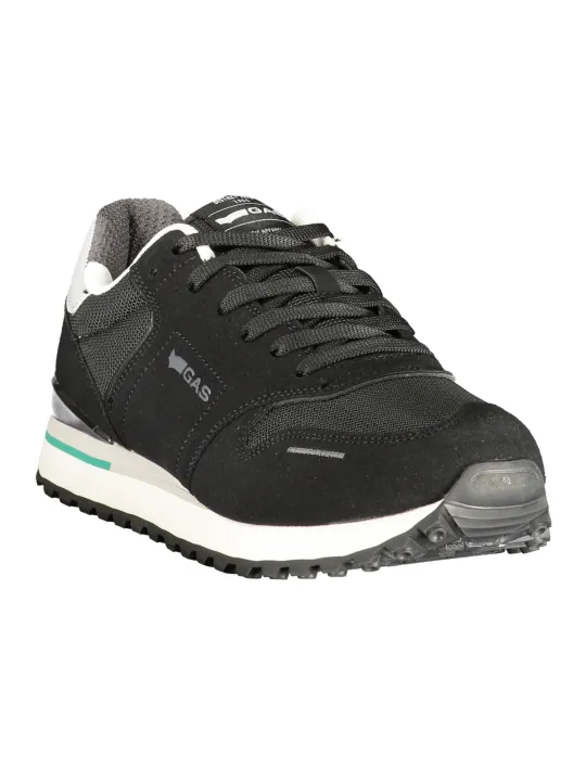 Gas Herren Sportschuh Schwarz mieten | Flex-Fashion Verleih