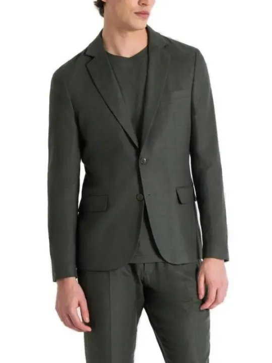 Antony Morato Herren Sakko Grün | online kaufen