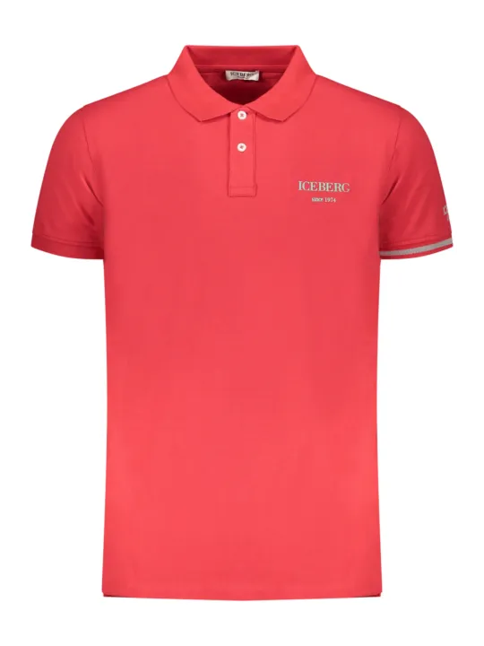ICEBERG Herren Poloshirt Rot mieten | Flex-Fashion Verleih