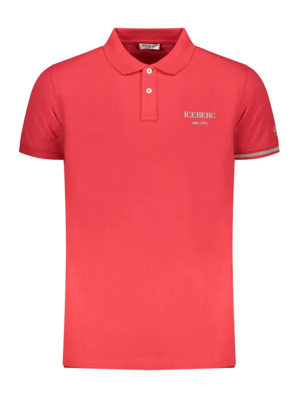 ICEBERG Herren Poloshirt Rot mieten | Flex-Fashion Verleih