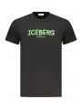 ICEBERG Herren T-Shirt Schwarz mieten | Flex-Fashion Verleih