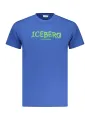 ICEBERG Herren T-Shirt Blau mieten | Flex-Fashion Verleih