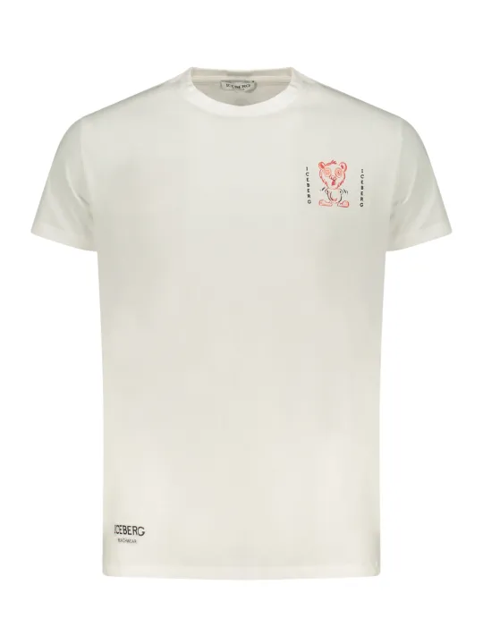 ICEBERG Herren T-Shirt Weiß mieten - Flex-Fashion Verleih