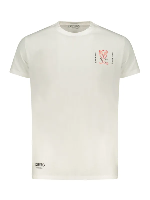 ICEBERG Herren T-Shirt Weiß mieten - Flex-Fashion Verleih