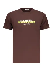 ICEBERG Herren T-Shirt Braun mieten - Flex-Fashion Verleih