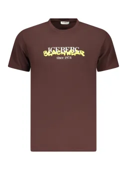 ICEBERG Herren Kurzarm-T-Shirt Braun | online kaufen