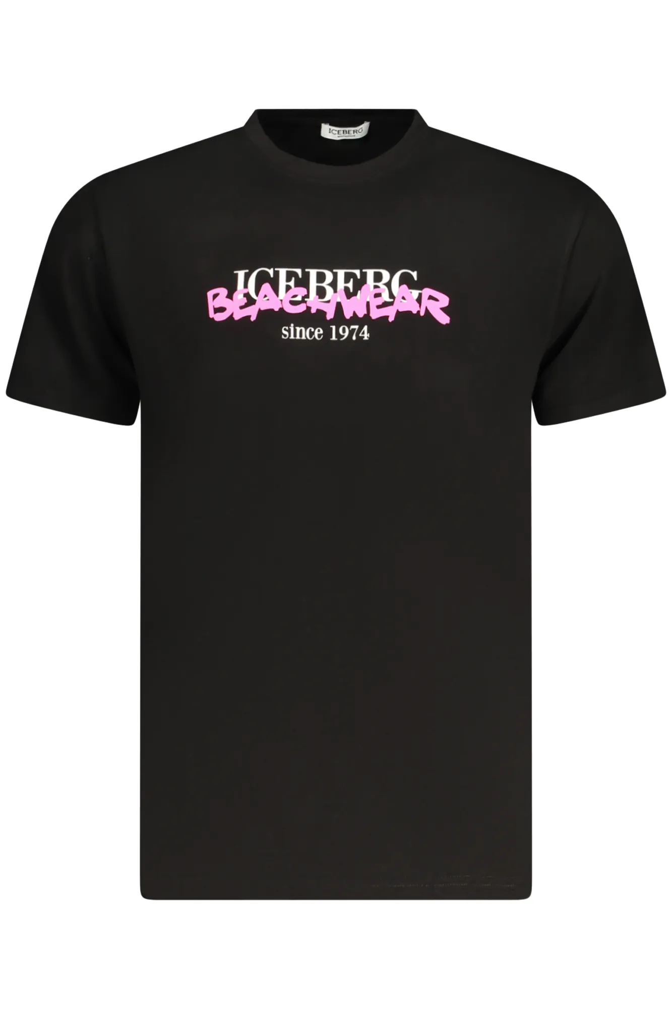 Herren Kurzarm-T-Shirt Schwarz ICE3MTS01_NEBLACK