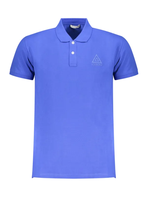 ICEBERG Herren Poloshirt Blau mieten – Flex-Fashion Verleih