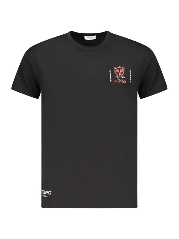 ICEBERG Herren T-Shirt Schwarz leihen | Flex-Fashion Verleih