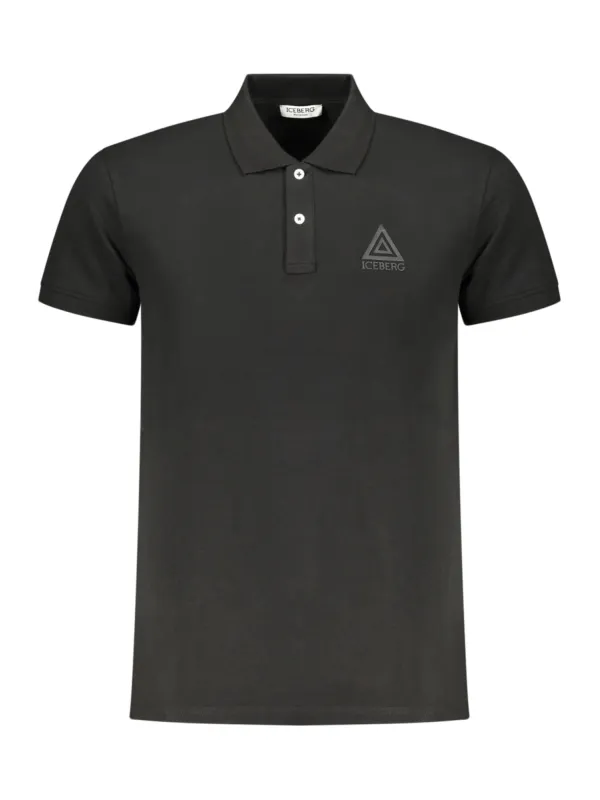 ICEBERG Herren Poloshirt Schwarz mieten | Flex-Fashion Verleih