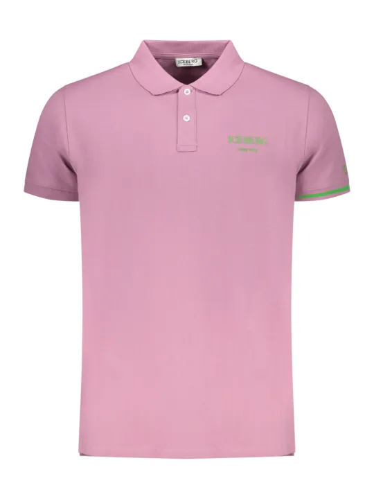 ICEBERG Herren Poloshirt Violett mieten - Flex-Fashion Verleih