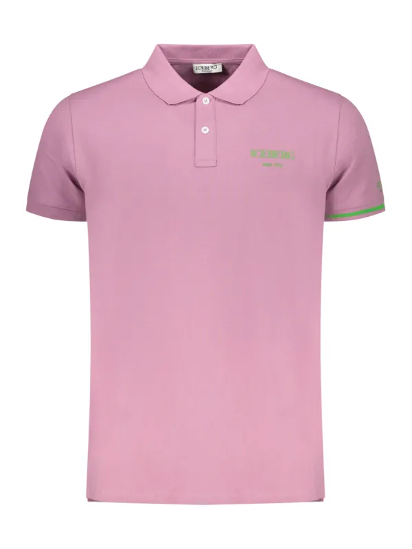 ICEBERG Herren Poloshirt Violett mieten - Flex-Fashion Verleih