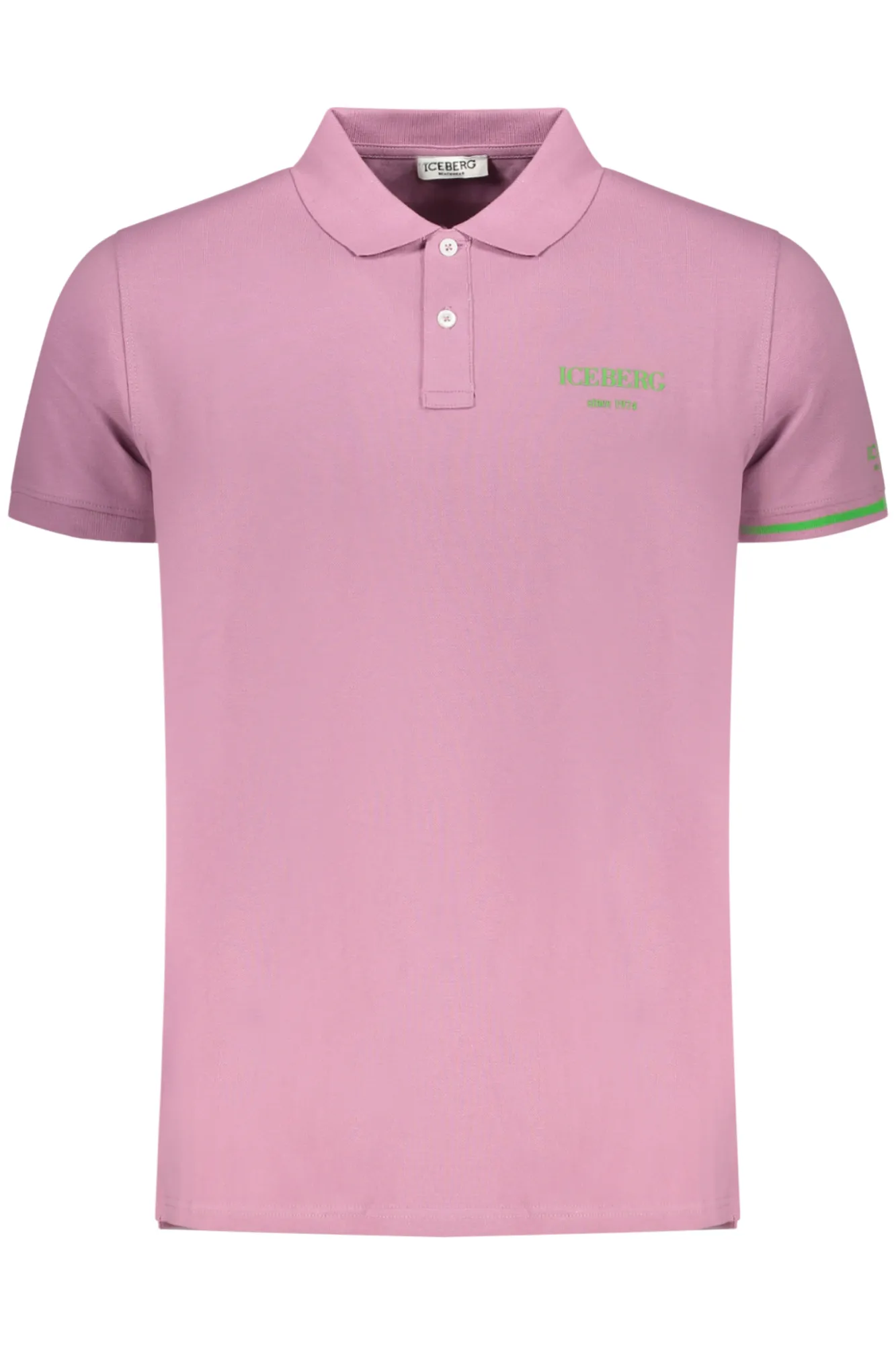 Herren Poloshirt Violett ICE25MPL01_VIRASPBE