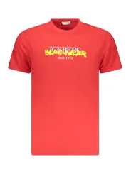 ICEBERG Herren T-Shirt Rot mieten | Flex-Fashion Verleih