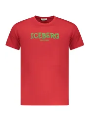 ICEBERG Herren T-Shirt Rot mieten | Flex-Fashion Verleih