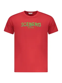 ICEBERG Herren T-Shirt Rot mieten | Flex-Fashion Verleih
