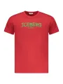 ICEBERG Herren T-Shirt Rot mieten | Flex-Fashion Verleih