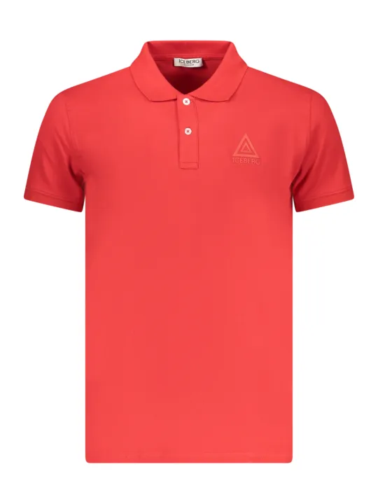 ICEBERG Herren Poloshirt Rot mieten | Flex-Fashion Verleih