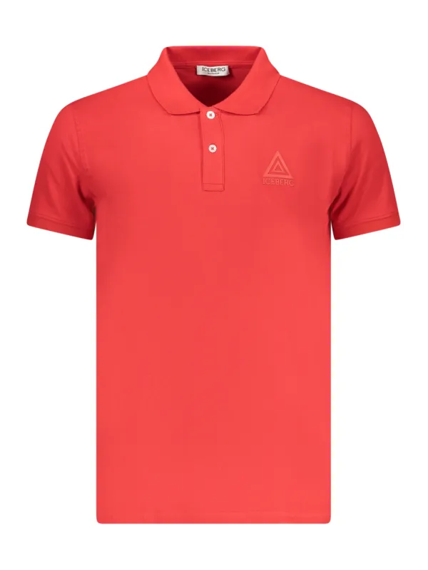 ICEBERG Herren Poloshirt Rot mieten | Flex-Fashion Verleih