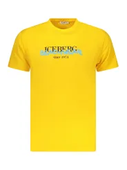ICEBERG Herren T-Shirt Gelb mieten – Flex-Fashion Verleih
