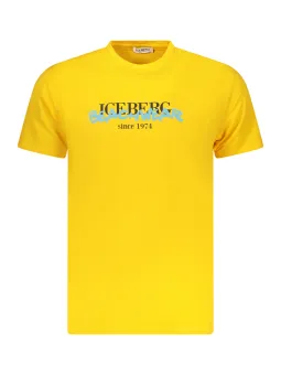ICEBERG Herren T-Shirt Gelb mieten – Flex-Fashion Verleih