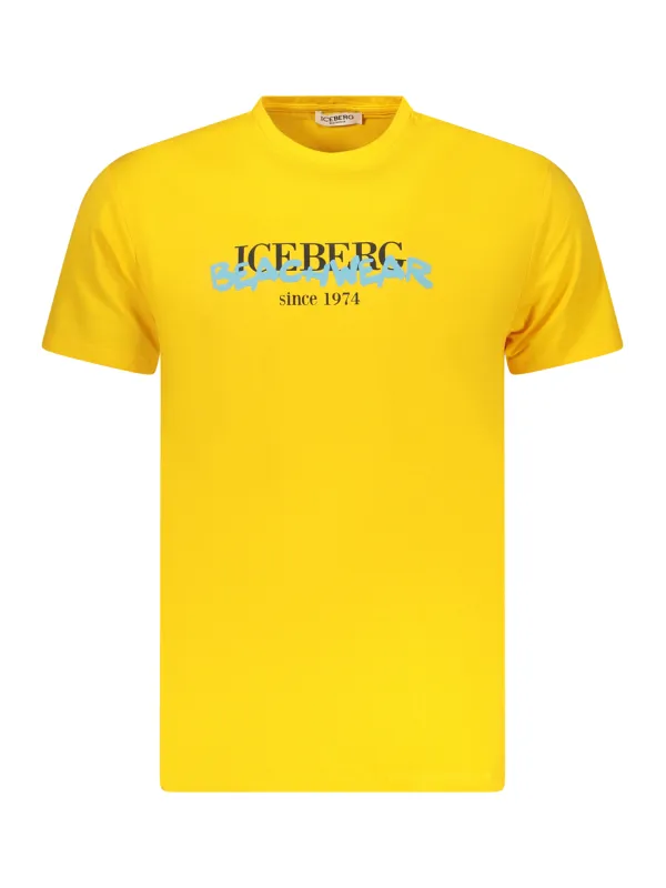 ICEBERG Herren T-Shirt Gelb mieten – Flex-Fashion Verleih