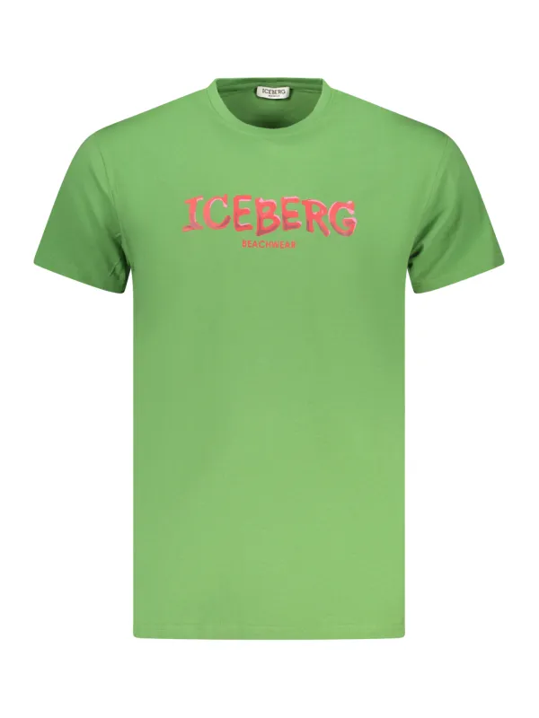 ICEBERG Herren T-Shirt Grün mieten | Flex-Fashion Verleih