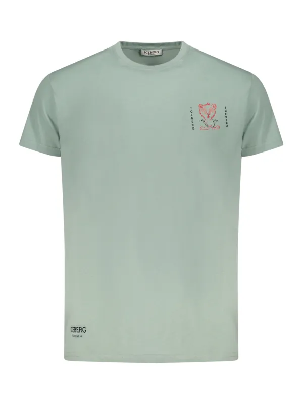 ICEBERG Herren T-Shirt Grün mieten | Flex-Fashion Verleih