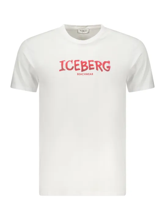 ICEBERG Herren T-Shirt Weiß mieten | Flex-Fashion Verleih