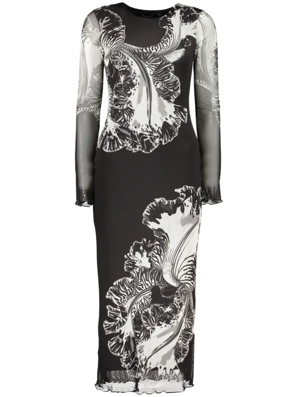 Desigual Damen Kleid Schwarz mieten | Flex-Fashion Verleih