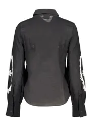 Desigual Damen Hemd Schwarz XS mieten bei Flex-Fashion