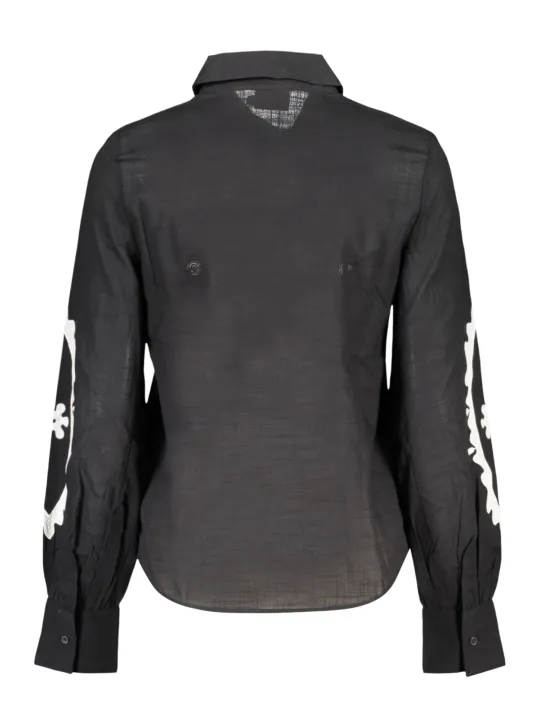Desigual Damen Hemd Schwarz XS mieten bei Flex-Fashion