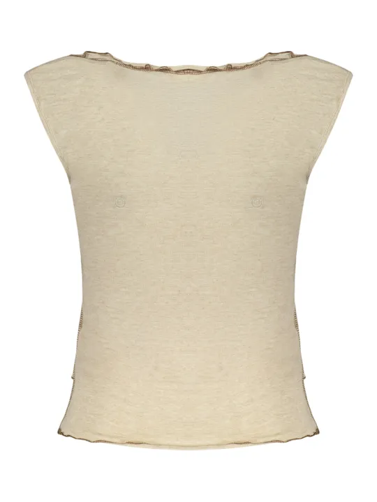 Desigual Damen Tanktop Beige mieten - Flex-Fashion Verleih