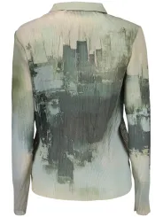 Desigual Damen Hemd Grün mieten | Flex-Fashion Verleih