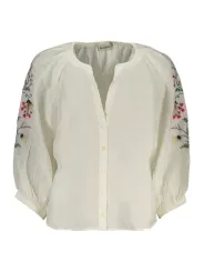 Desigual Damen Hemd mieten - Weiß, Gr. XS-XL, Flex-Fashion