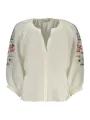 Desigual Damen Hemd mieten - Weiß, Gr. XS-XL, Flex-Fashion