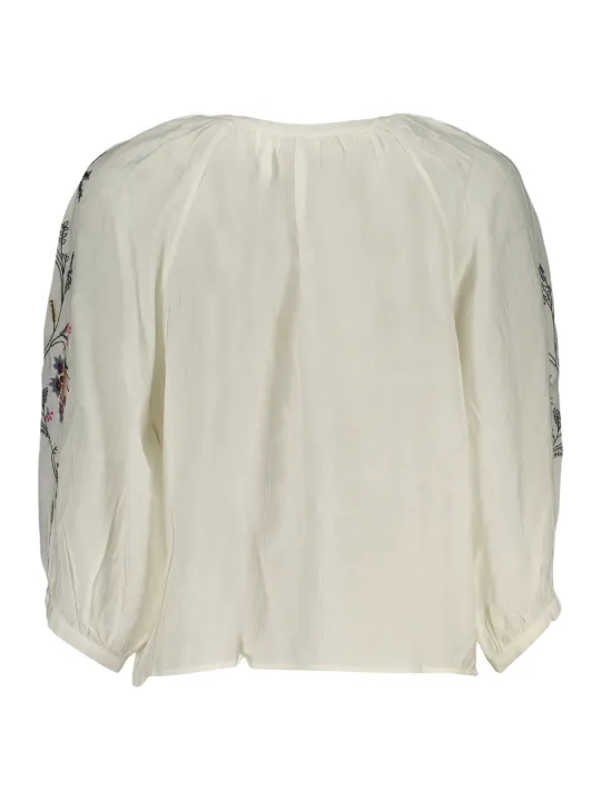 Desigual Damen Hemd mieten - Weiß, Gr. XS-XL, Flex-Fashion