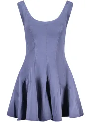 Desigual Damen Kleid Blau mieten - Flex-Fashion Verleih-Shop