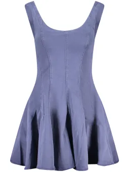 Desigual Damen Kleid Blau mieten - Flex-Fashion Verleih-Shop